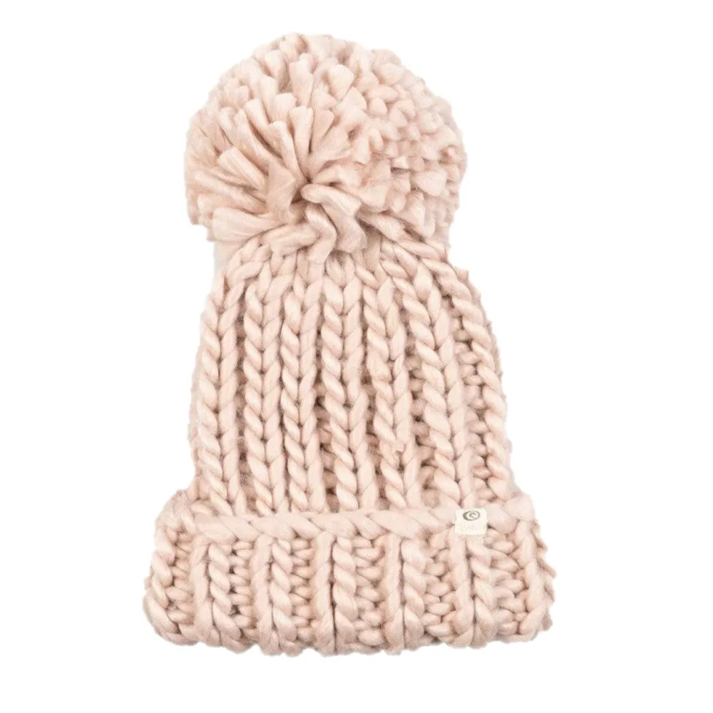 Tropic Sol Pom-Pom Beanie