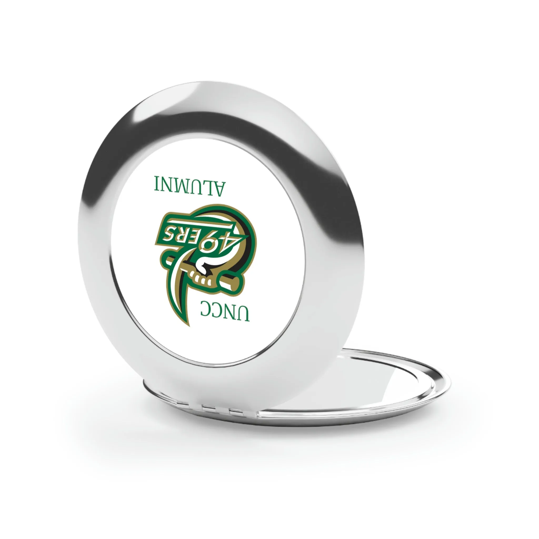 UNCC ALUMNI Compact Travel Mirror