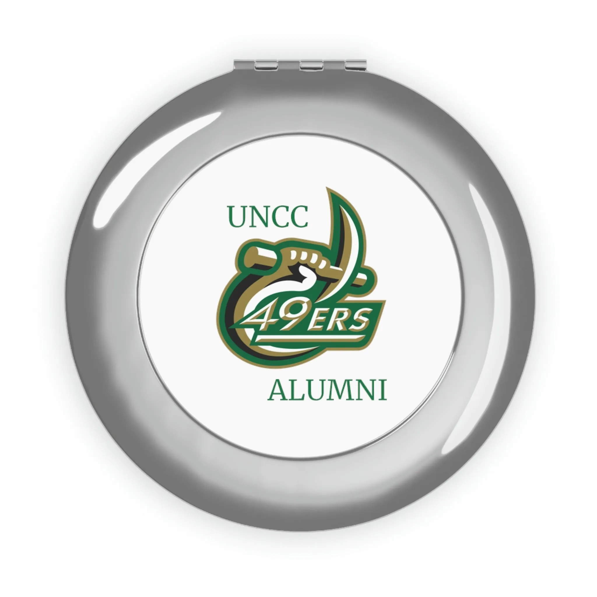 UNCC ALUMNI Compact Travel Mirror
