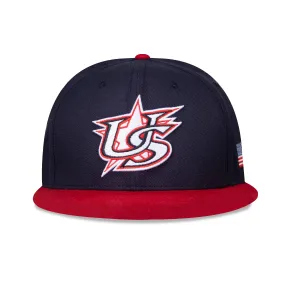 USA x Baseballism Logo Cap - Navy