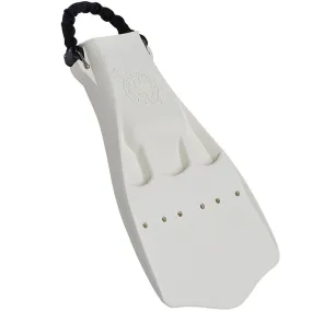 Used ScubaPro Jet Fins w/Spring Heel Strap Color Fins-White-MD