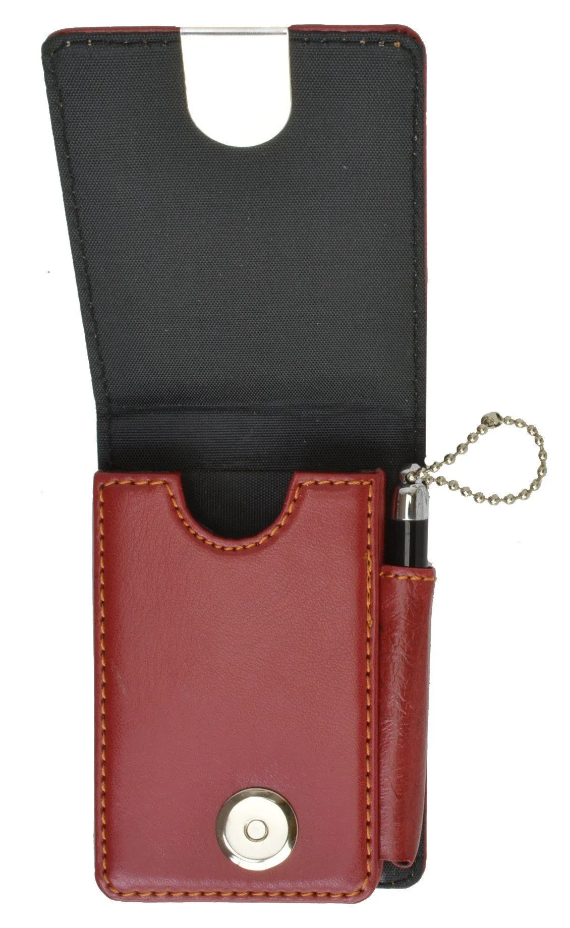 Vegan Leather Magnetic Closure Business Card Holder