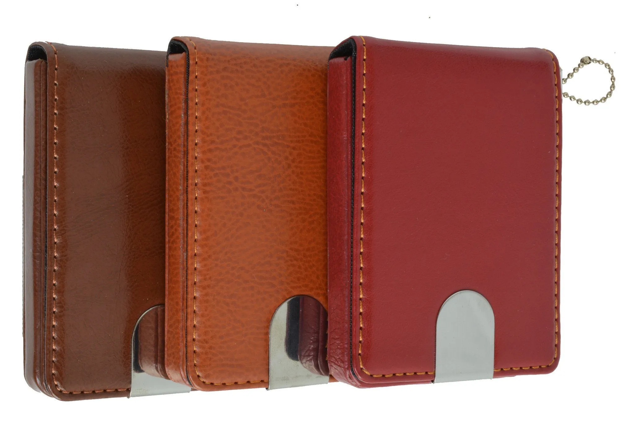 Vegan Leather Magnetic Closure Business Card Holder