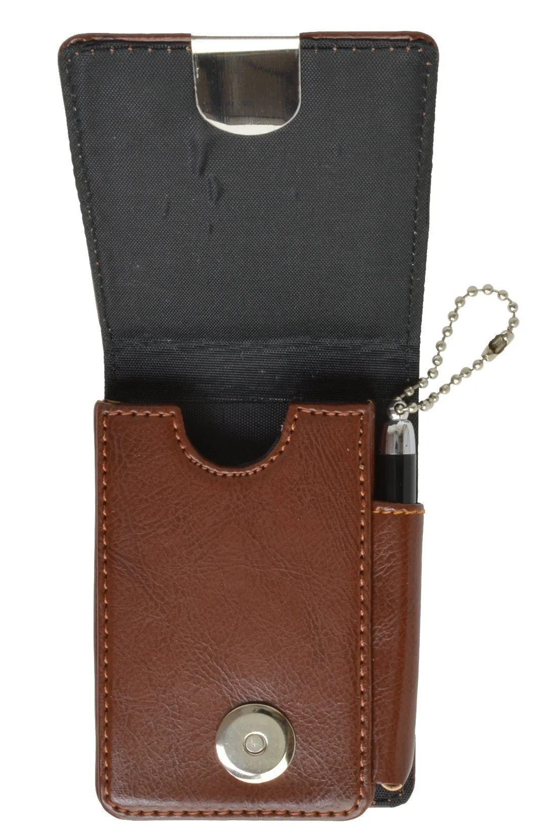Vegan Leather Magnetic Closure Business Card Holder