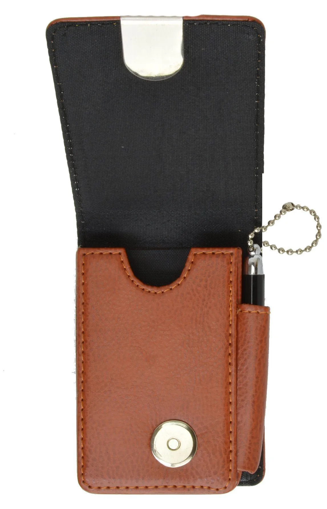 Vegan Leather Magnetic Closure Business Card Holder