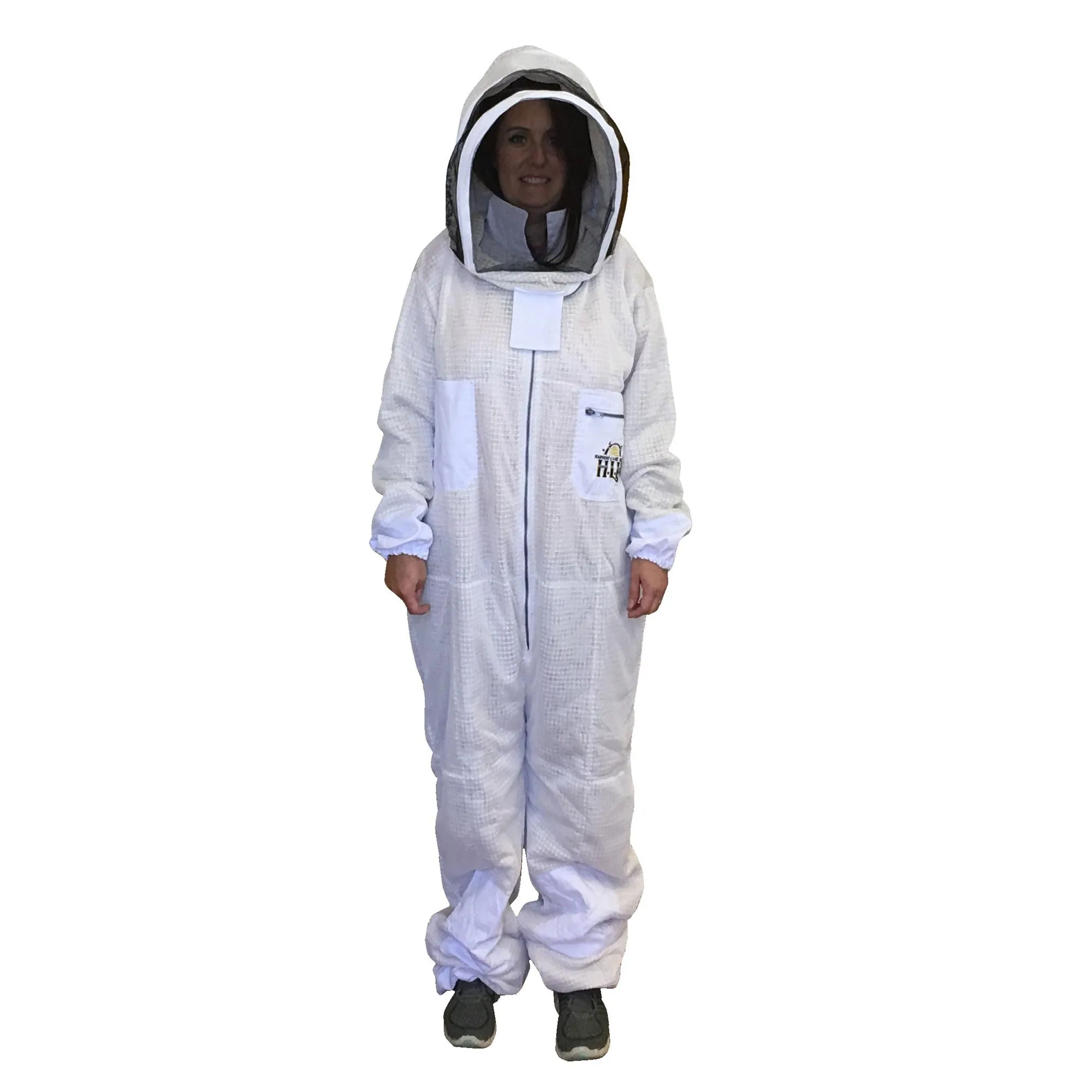 Vented Beekeeping Suit with Fencing Veil