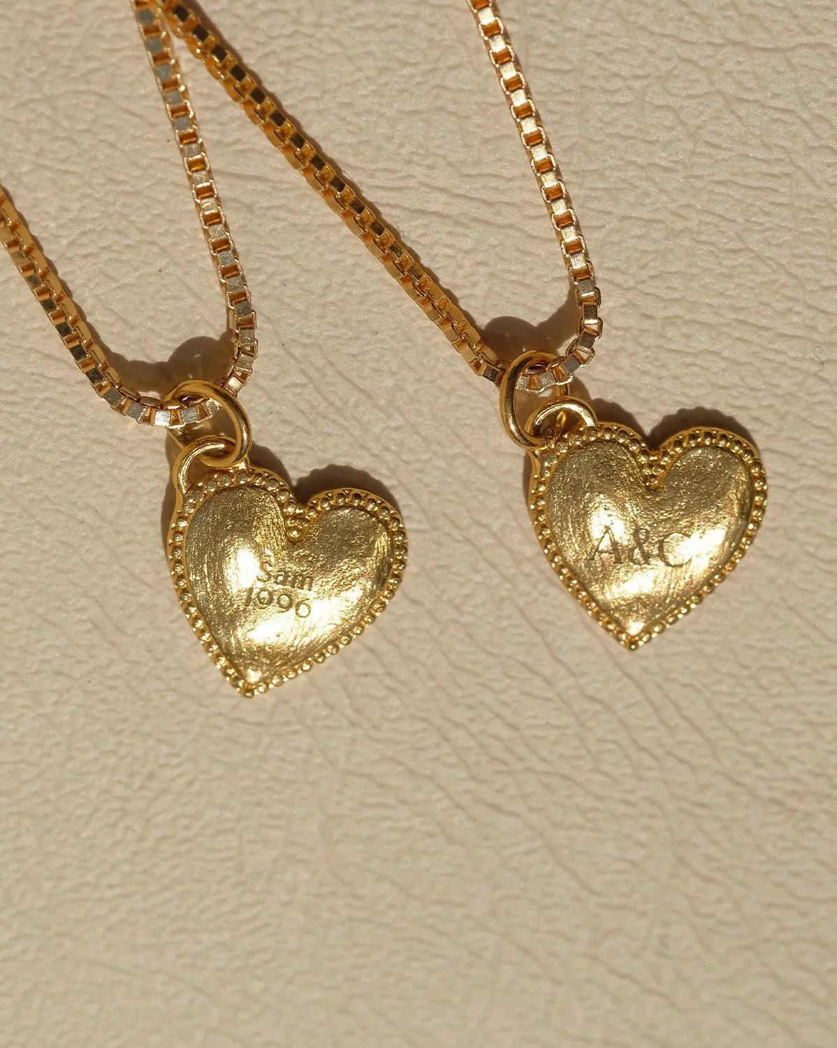 Venus Engravable Heart Pendant