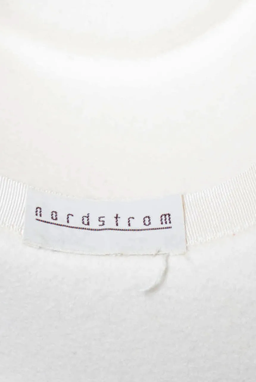 Vintage Nordstrom Mint condition Winter white wool felt cowboy hat