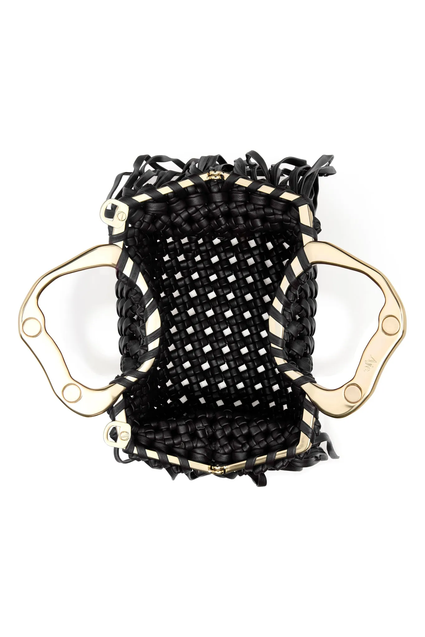 Weave Micro Fringe Frame Bag