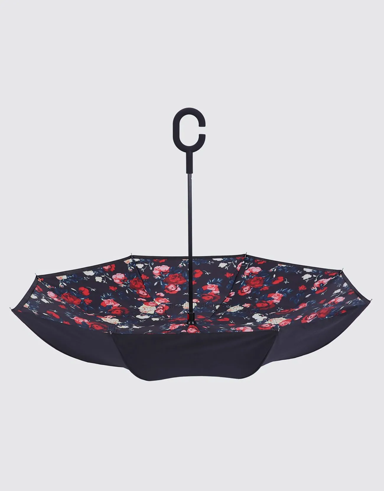 Windproof Inverted Reverse Close Umbrella