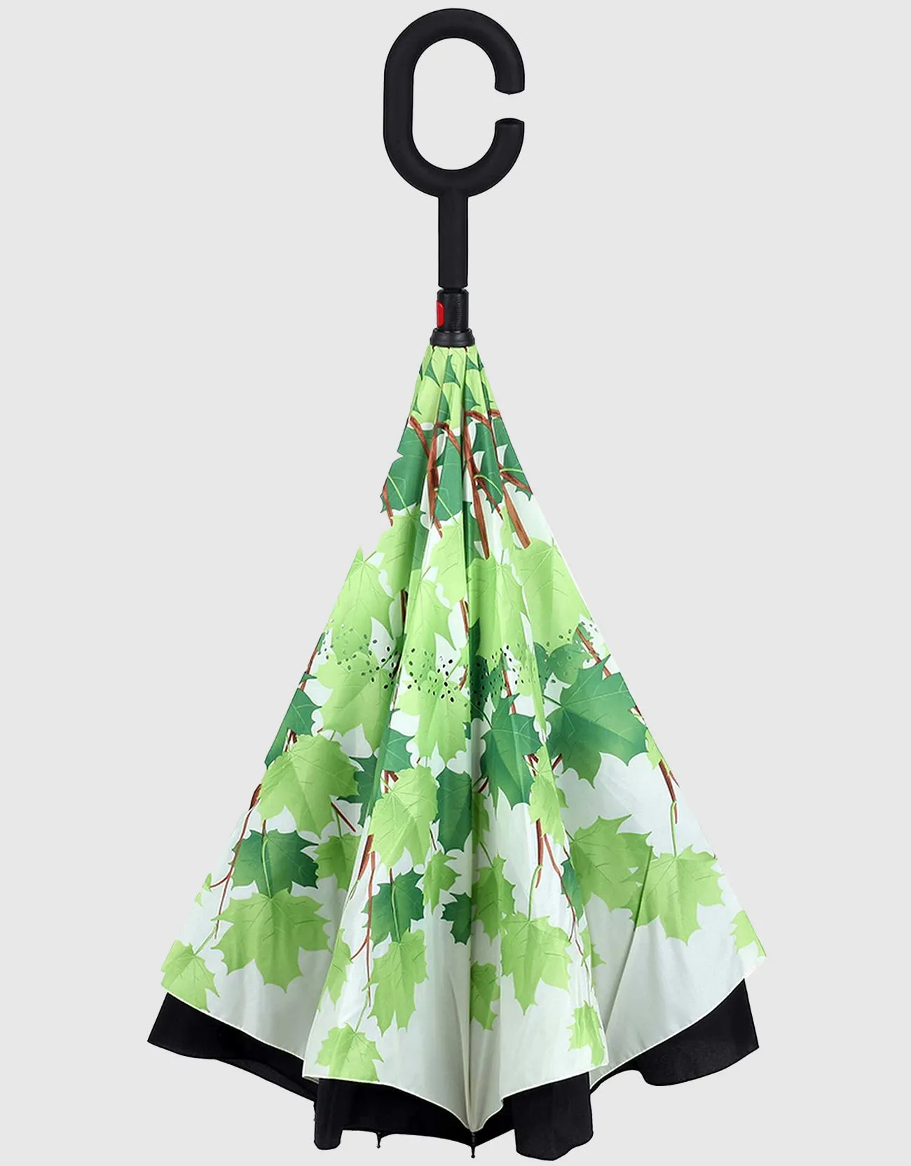 Windproof Inverted Reverse Close Umbrella