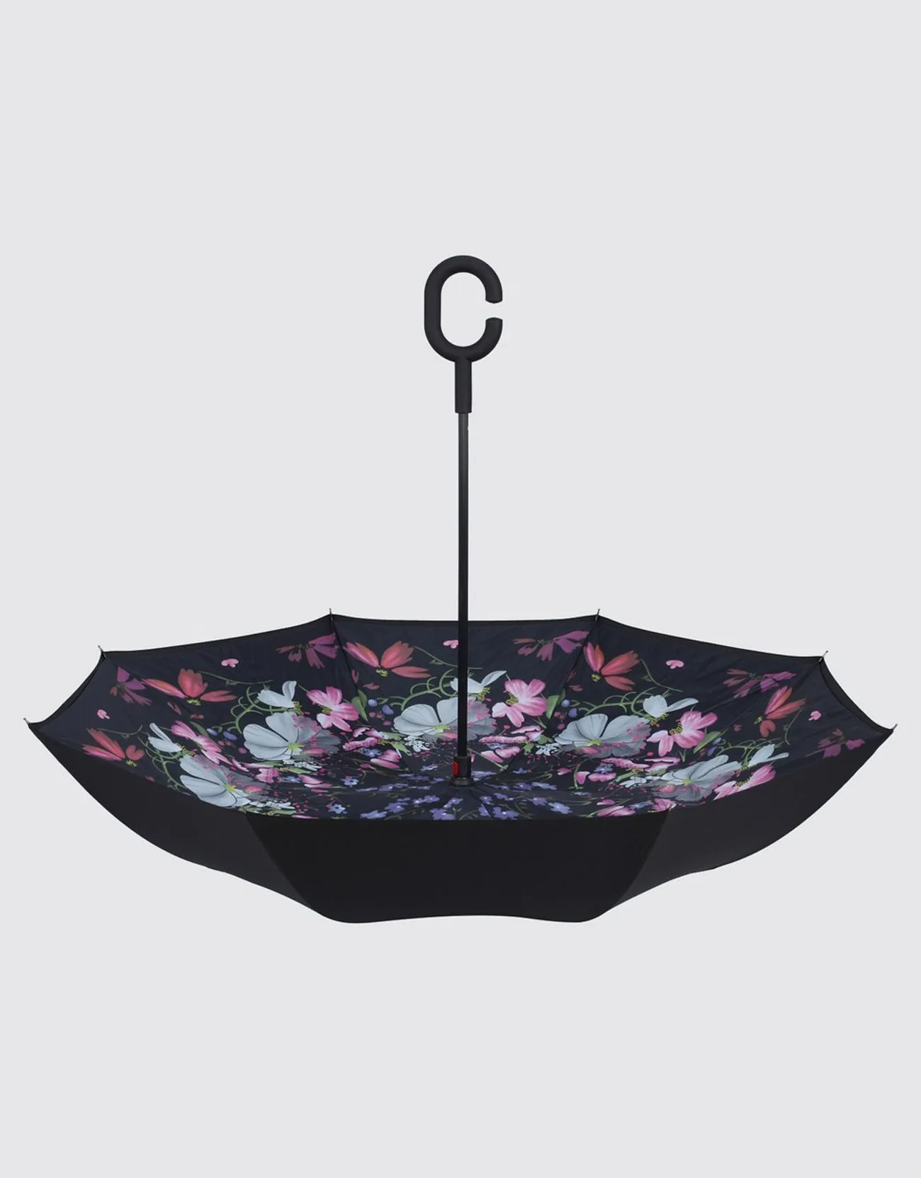 Windproof Inverted Reverse Close Umbrella