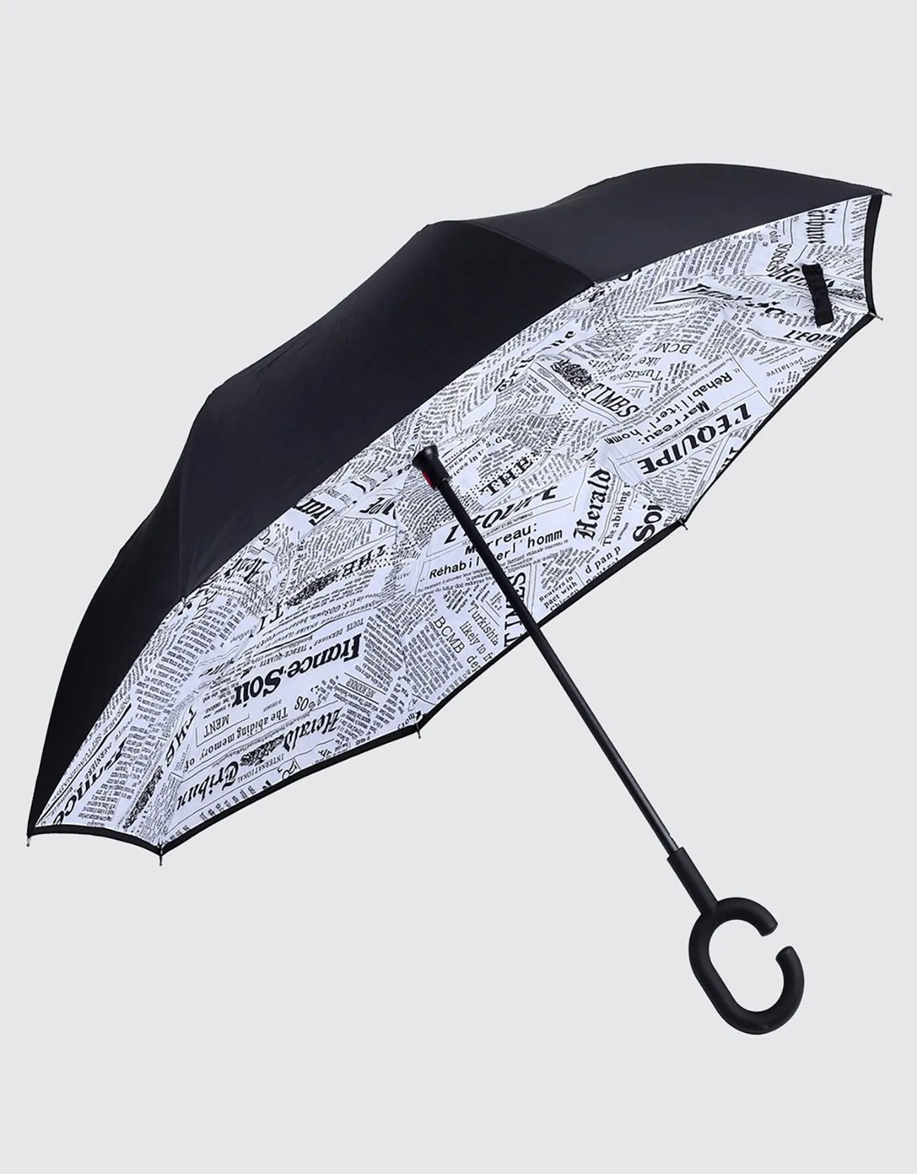 Windproof Inverted Reverse Close Umbrella