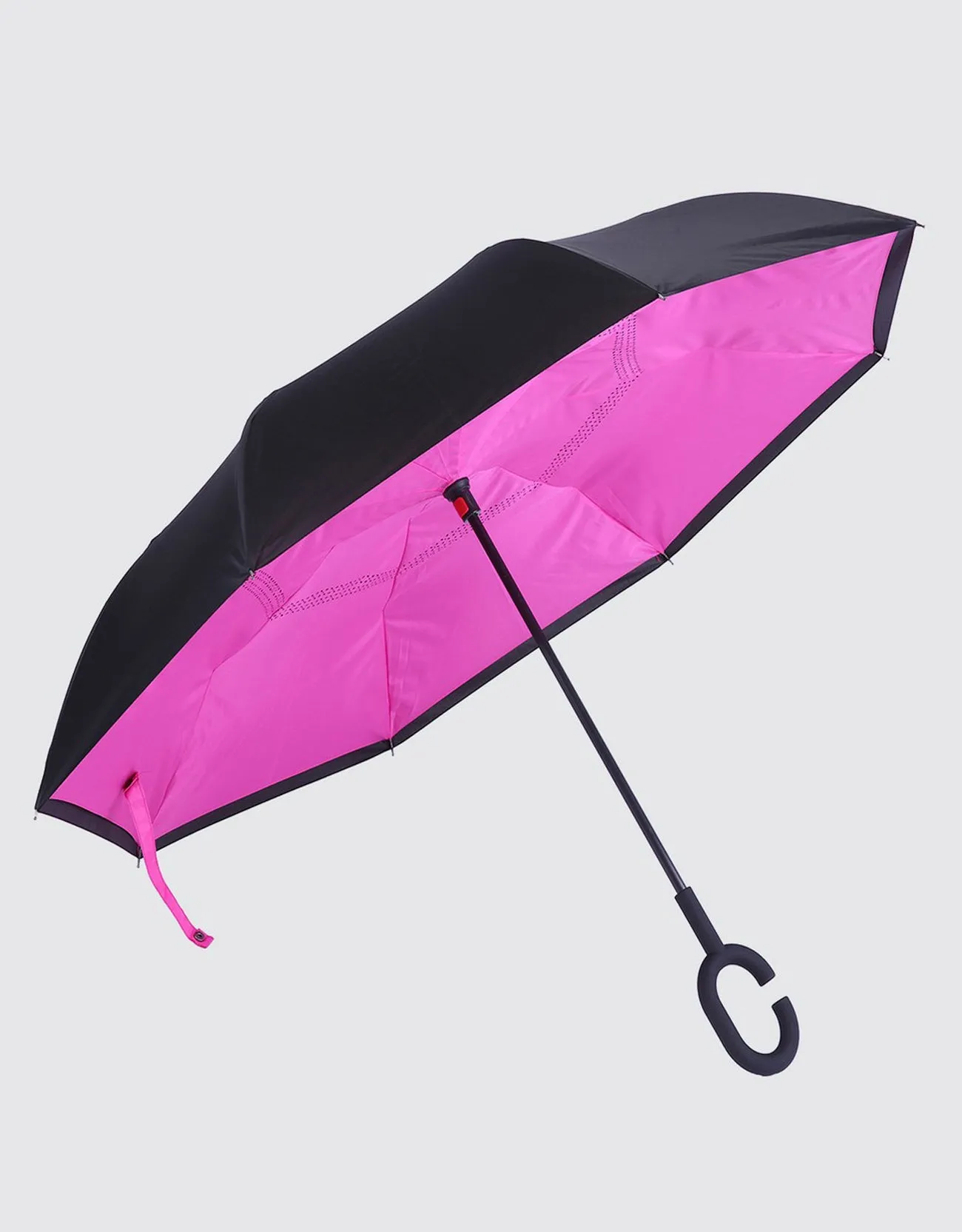 Windproof Inverted Reverse Close Umbrella