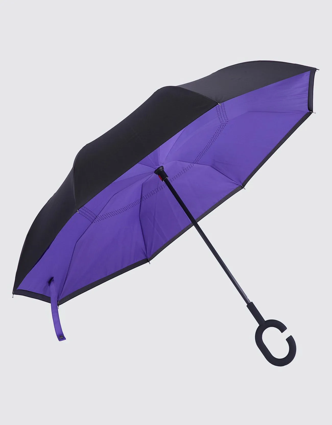 Windproof Inverted Reverse Close Umbrella