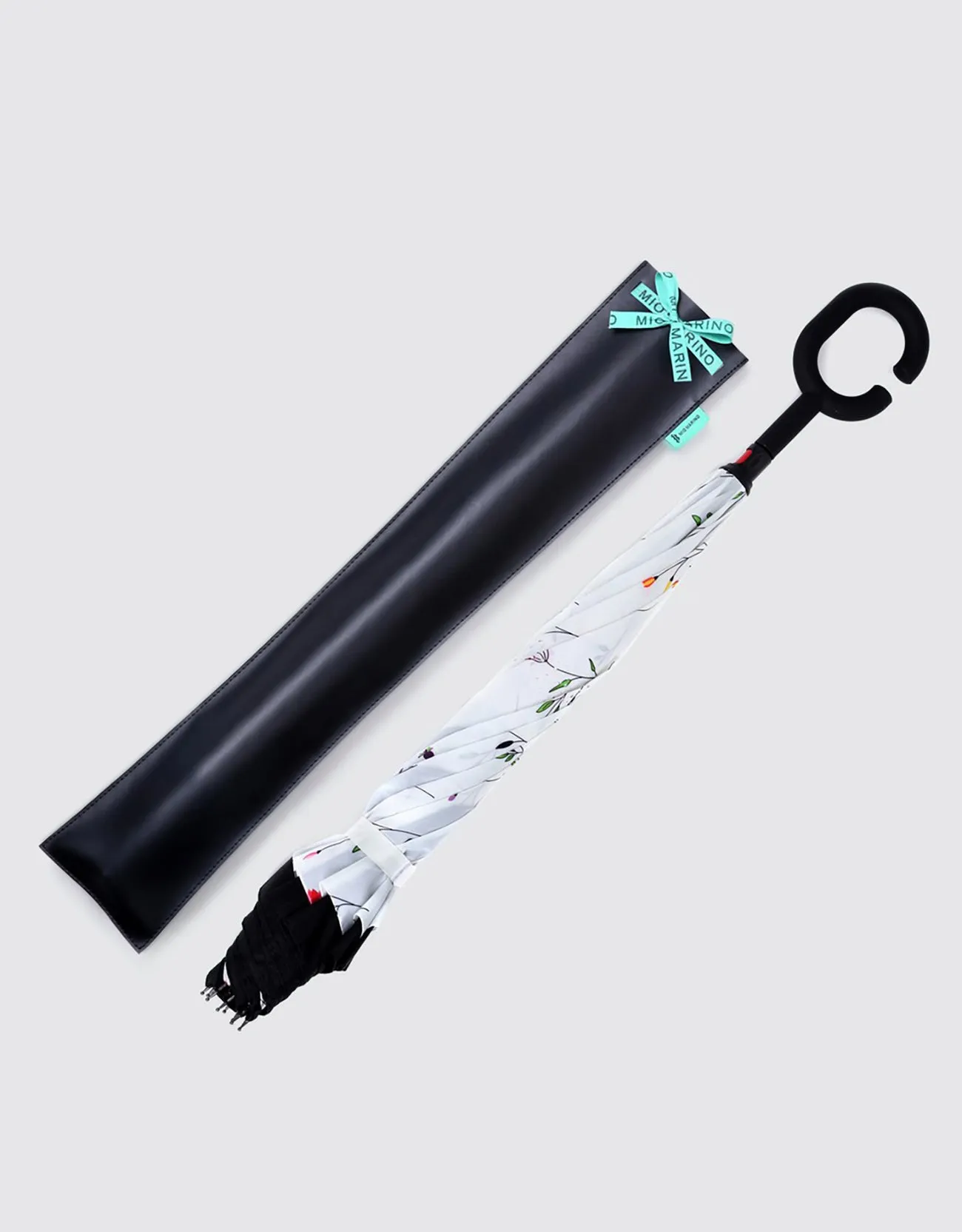 Windproof Inverted Reverse Close Umbrella