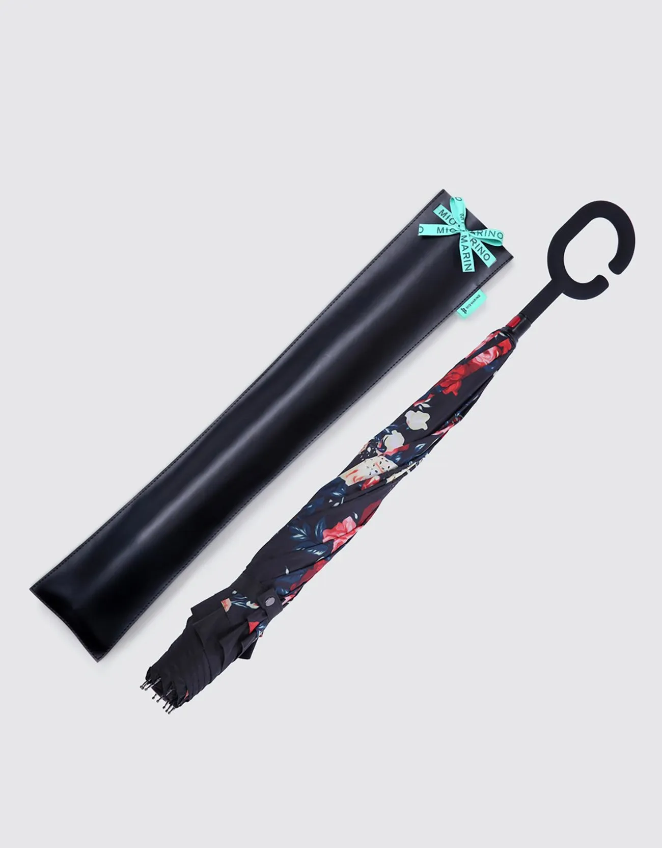 Windproof Inverted Reverse Close Umbrella