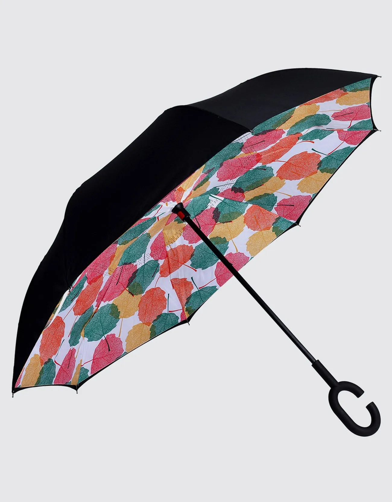 Windproof Inverted Reverse Close Umbrella