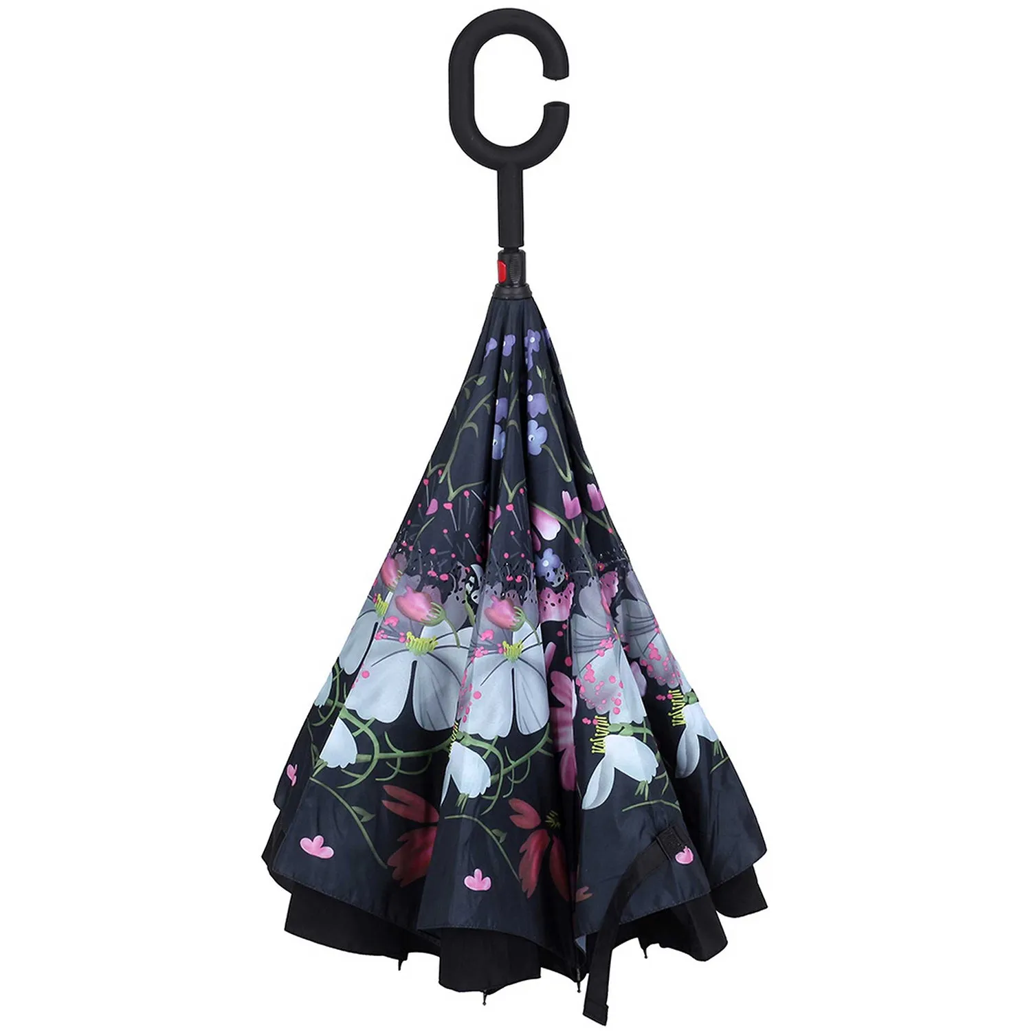 Windproof Inverted Reverse Close Umbrella