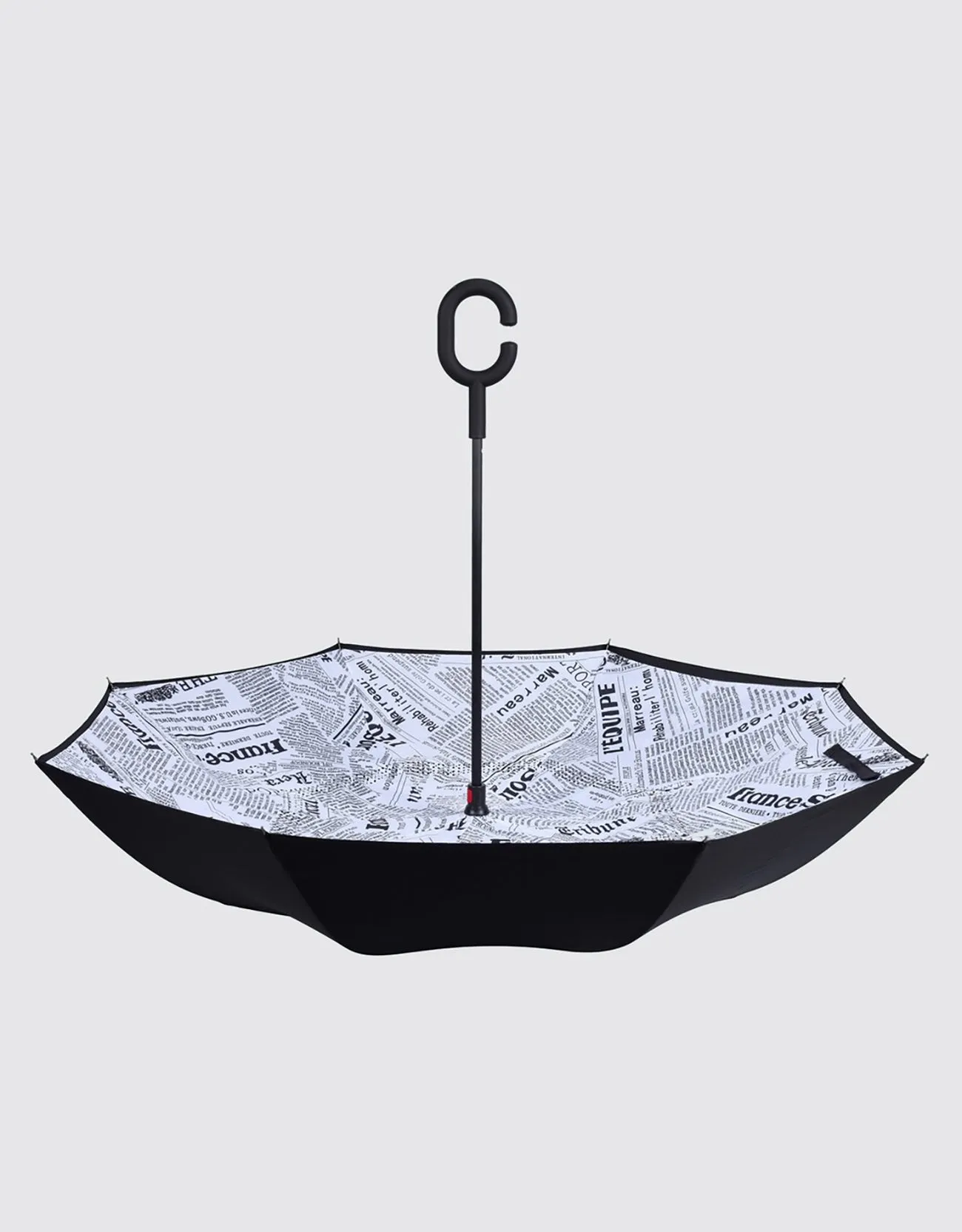 Windproof Inverted Reverse Close Umbrella