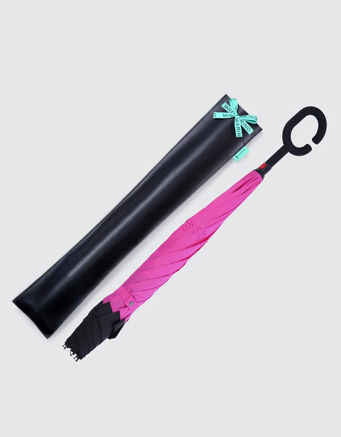 Windproof Inverted Reverse Close Umbrella