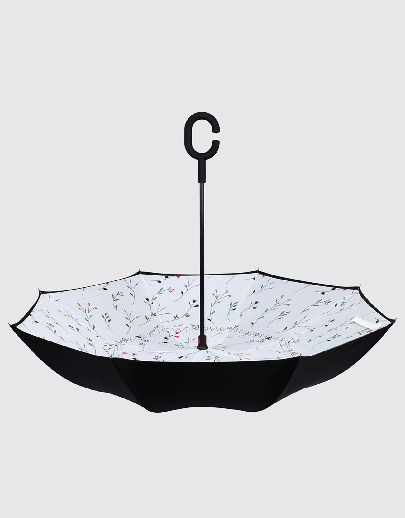 Windproof Inverted Reverse Close Umbrella