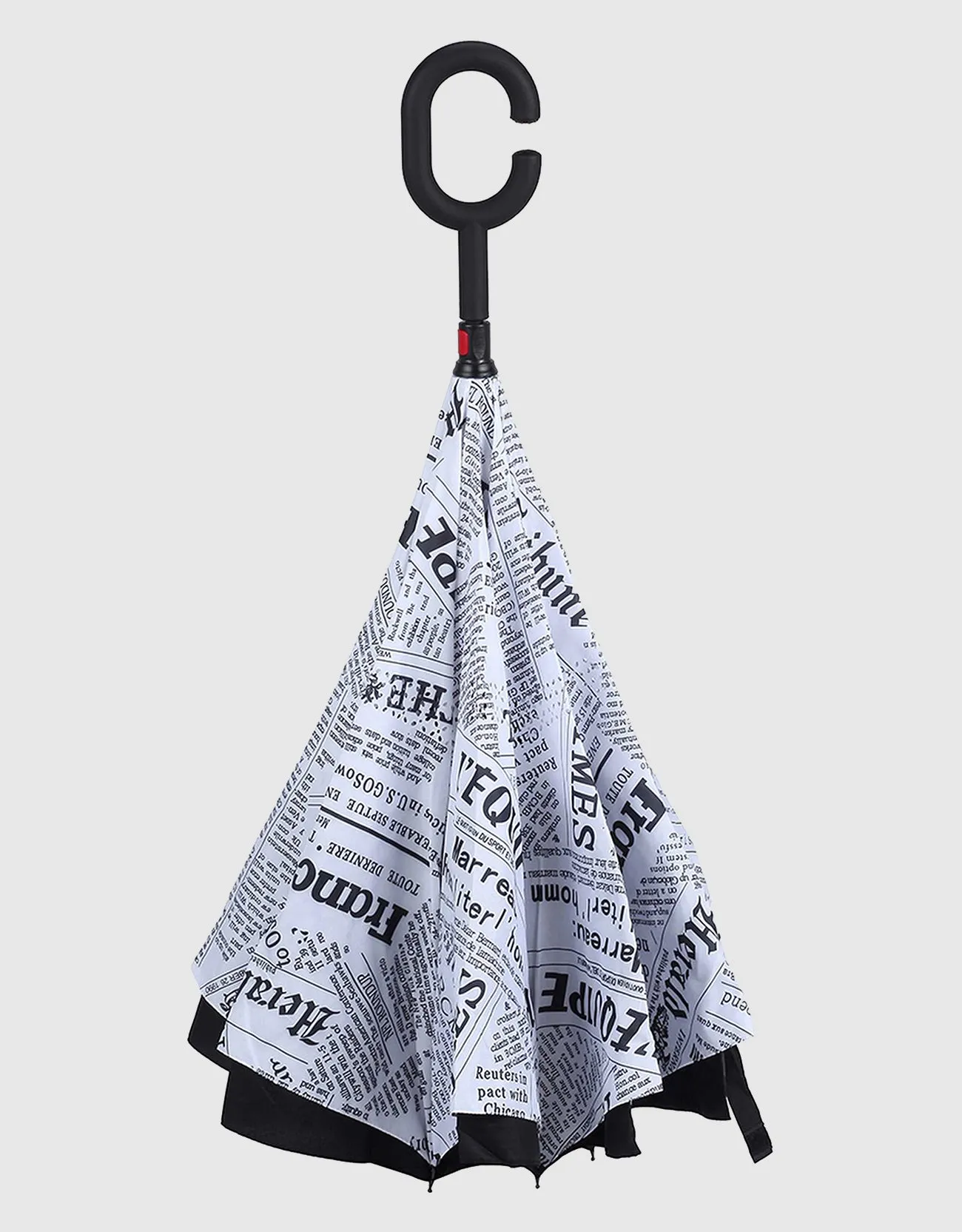 Windproof Inverted Reverse Close Umbrella