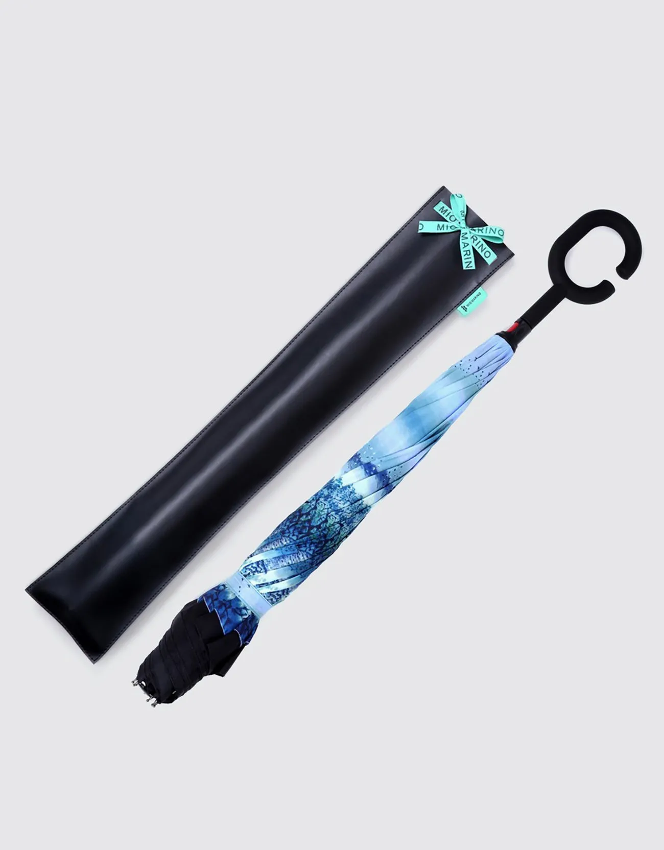 Windproof Inverted Reverse Close Umbrella