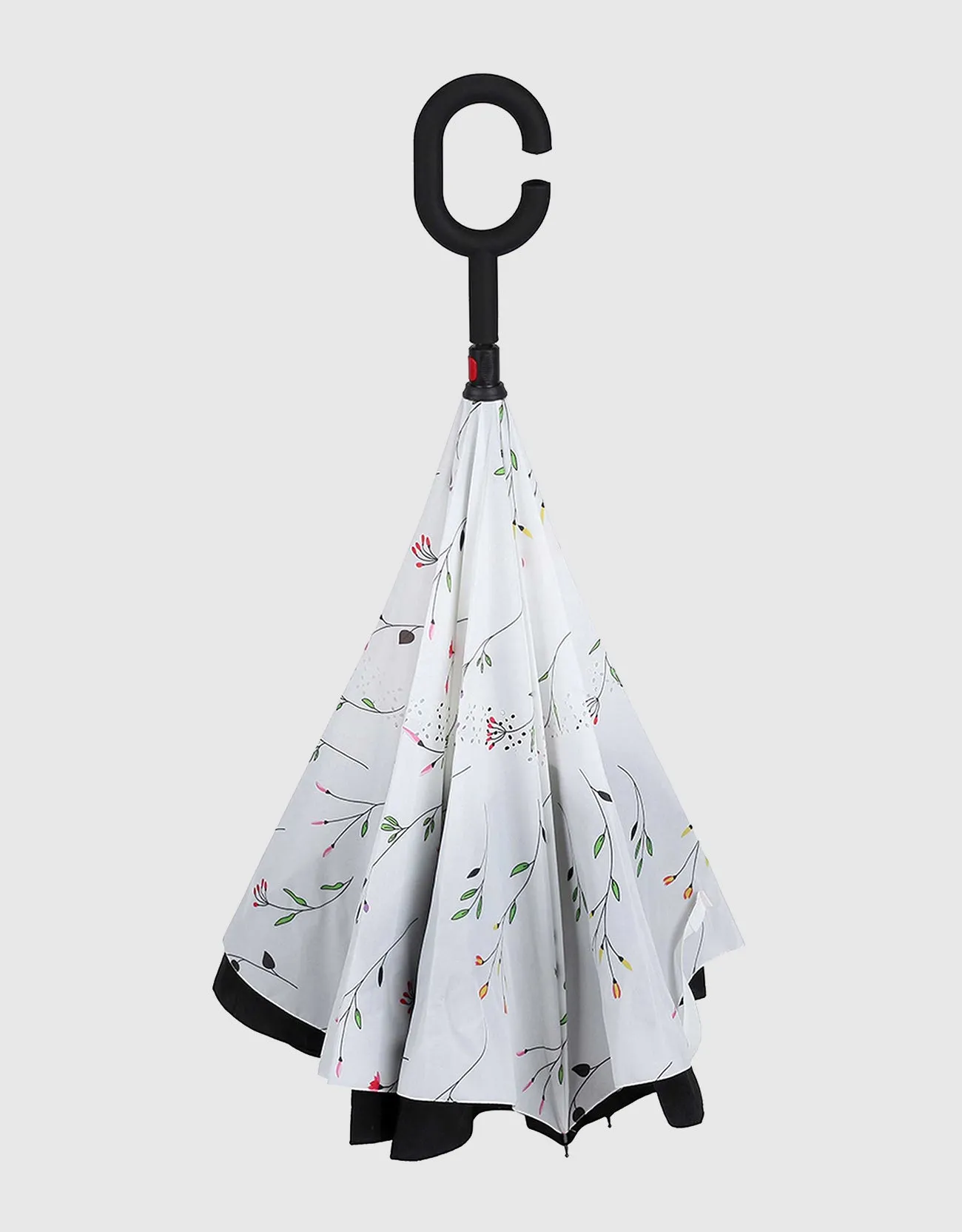 Windproof Inverted Reverse Close Umbrella