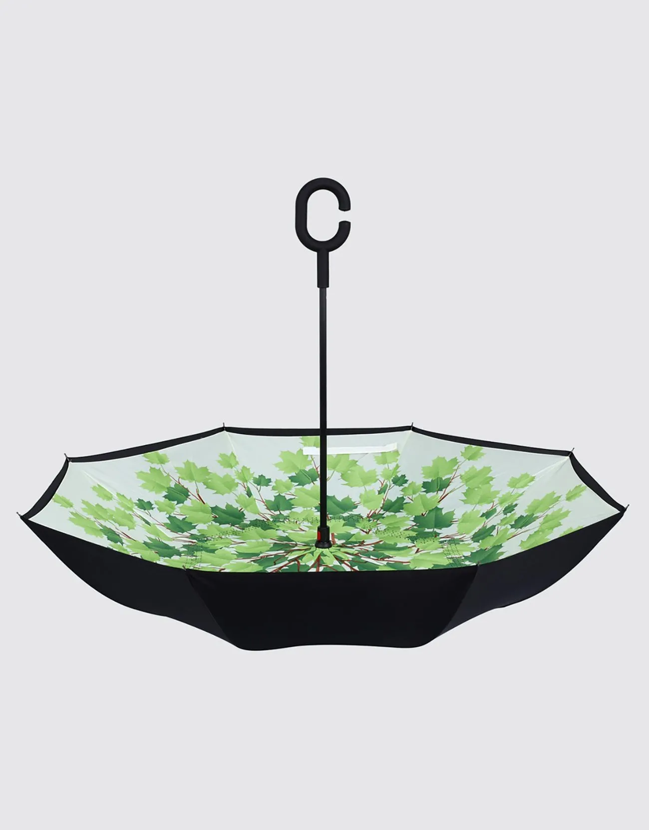 Windproof Inverted Reverse Close Umbrella
