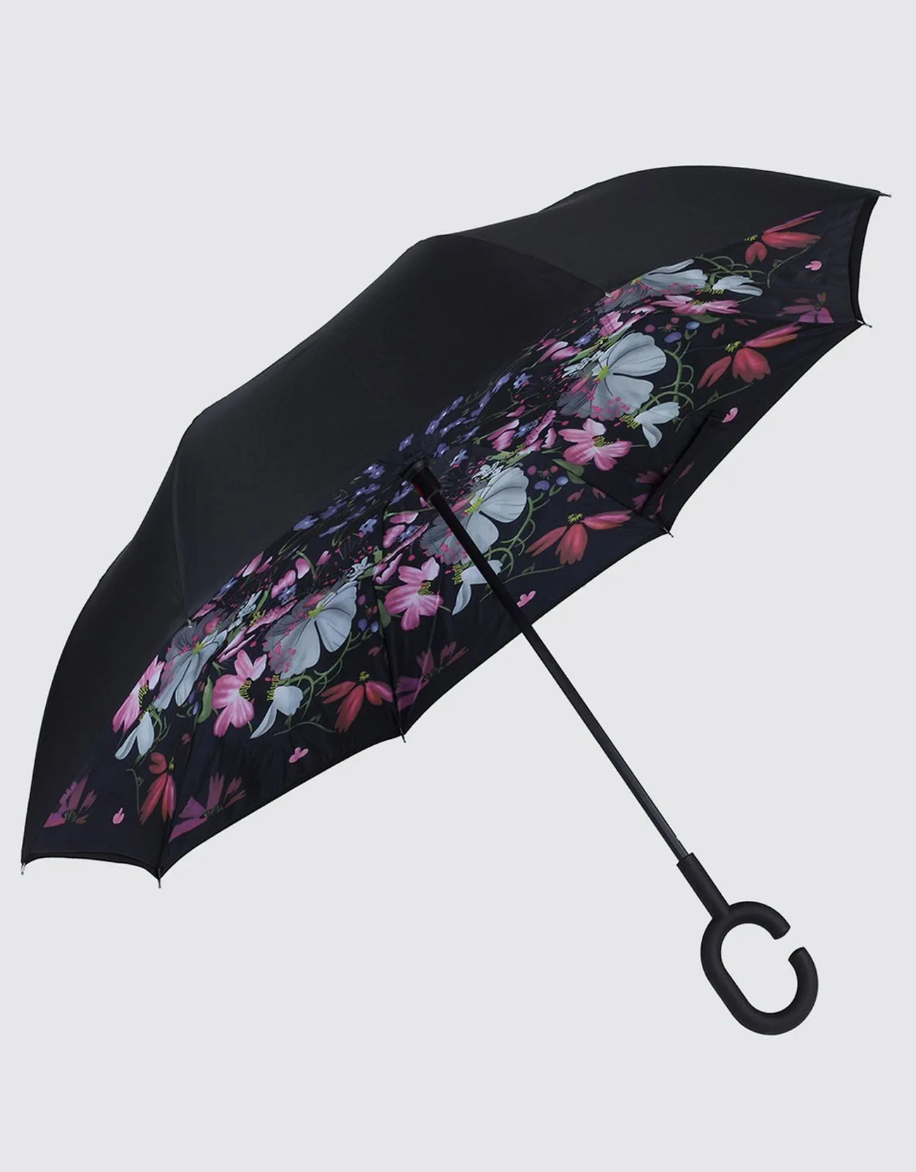 Windproof Inverted Reverse Close Umbrella