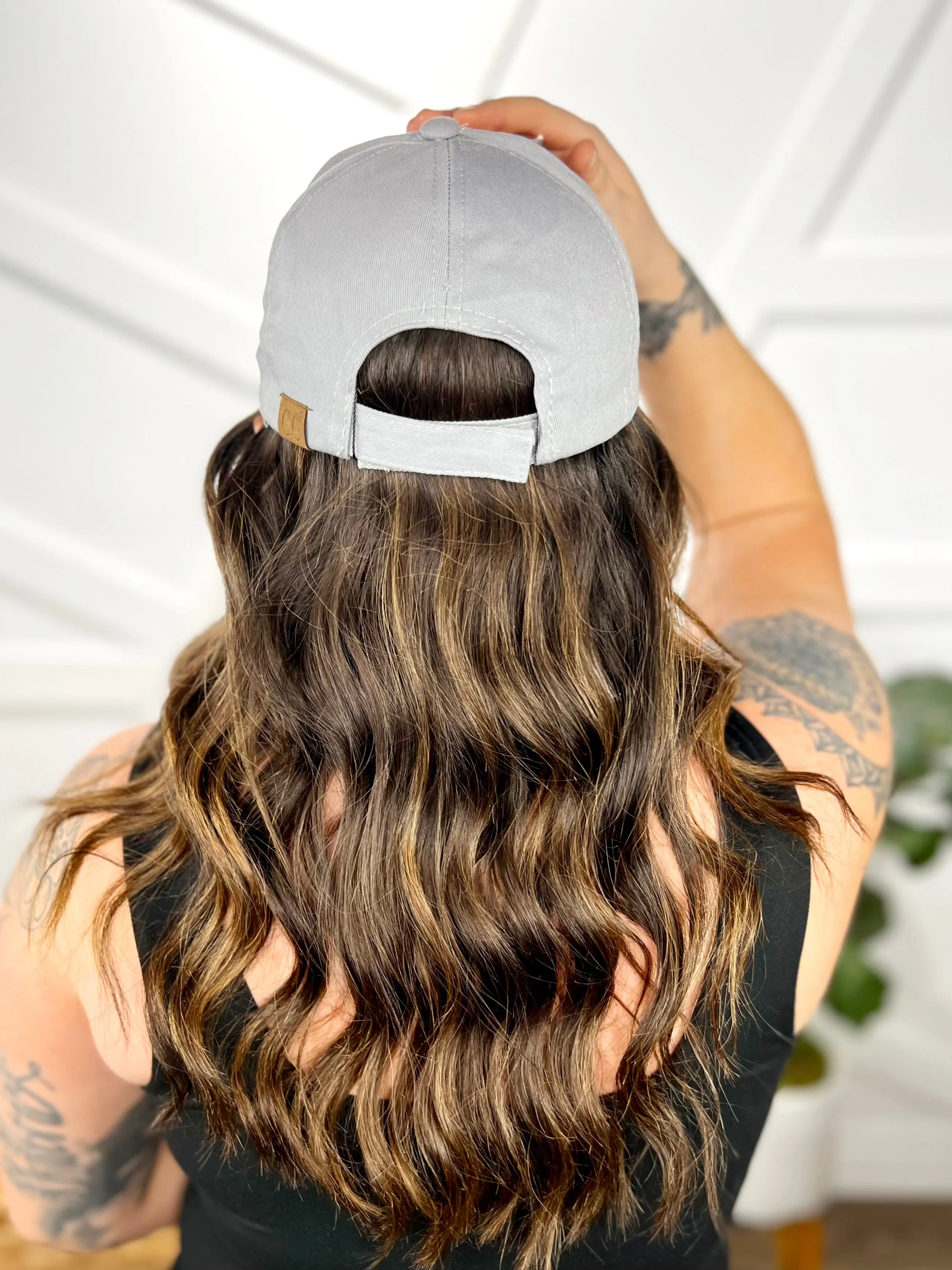 Wine O`Clock Embroidered Baseball Hat