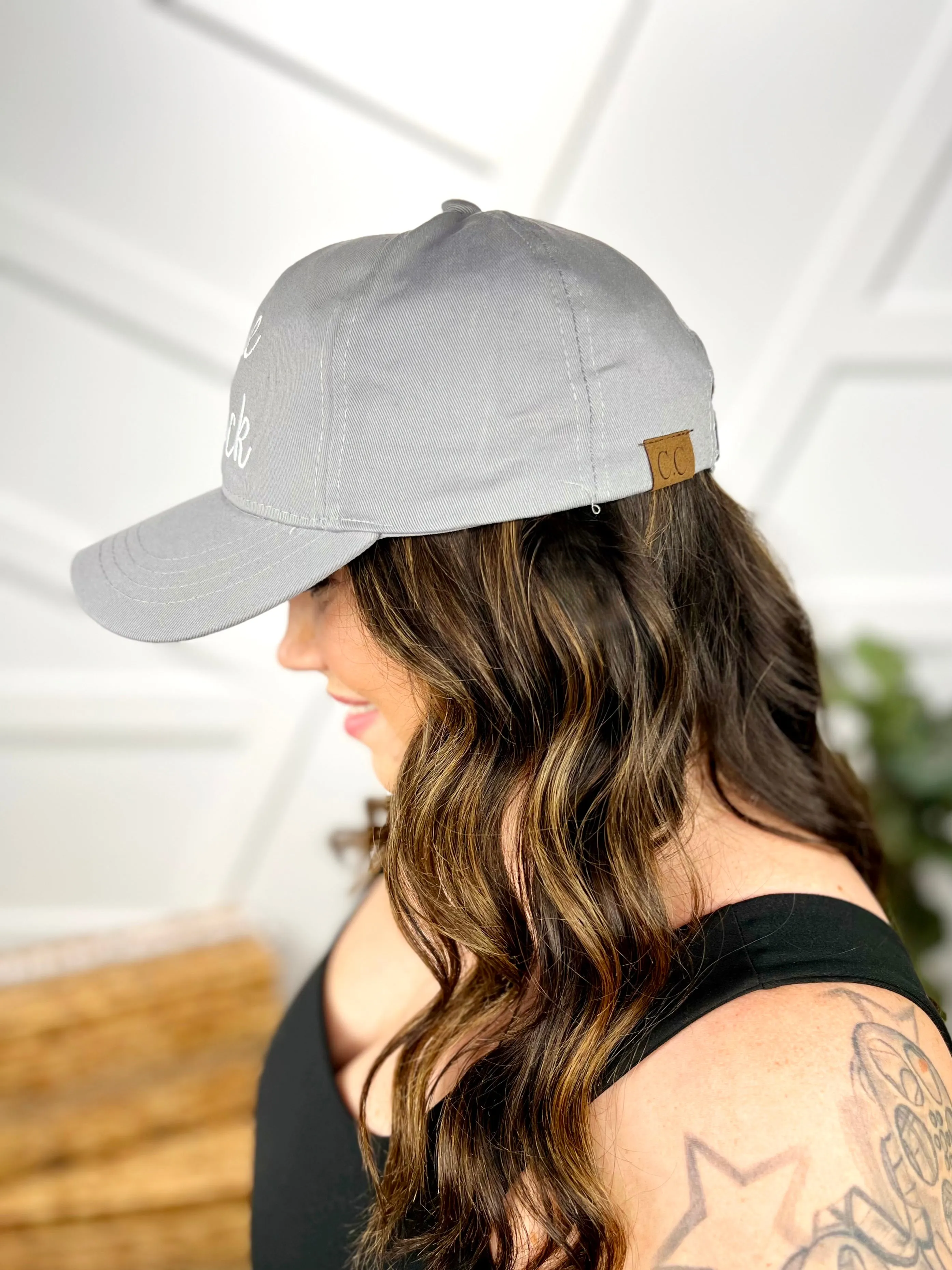 Wine O`Clock Embroidered Baseball Hat