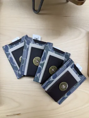 Zeppelin Old School Camo Front Pocket Wallet