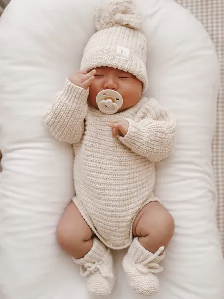 Ziggy Lou Beanie - Chunky Textured Honey
